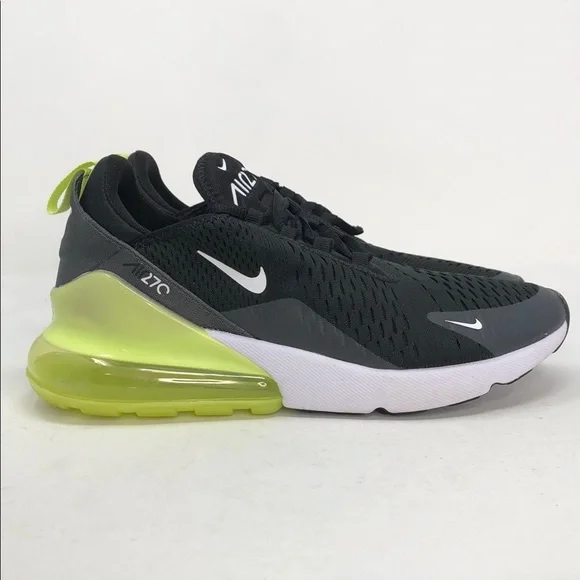 Nike Air Max 270 Black Lemon Twist AH8050-703 Running Shoes - Size 8 No Box